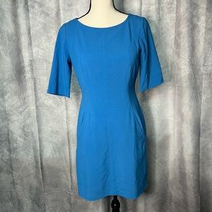 Tahari Arthur S Levine Women’s Sheath Crepe Dress with Pockets - sz 2P